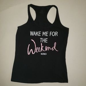 XOXO Weekend Tank Top RUNS SMALL